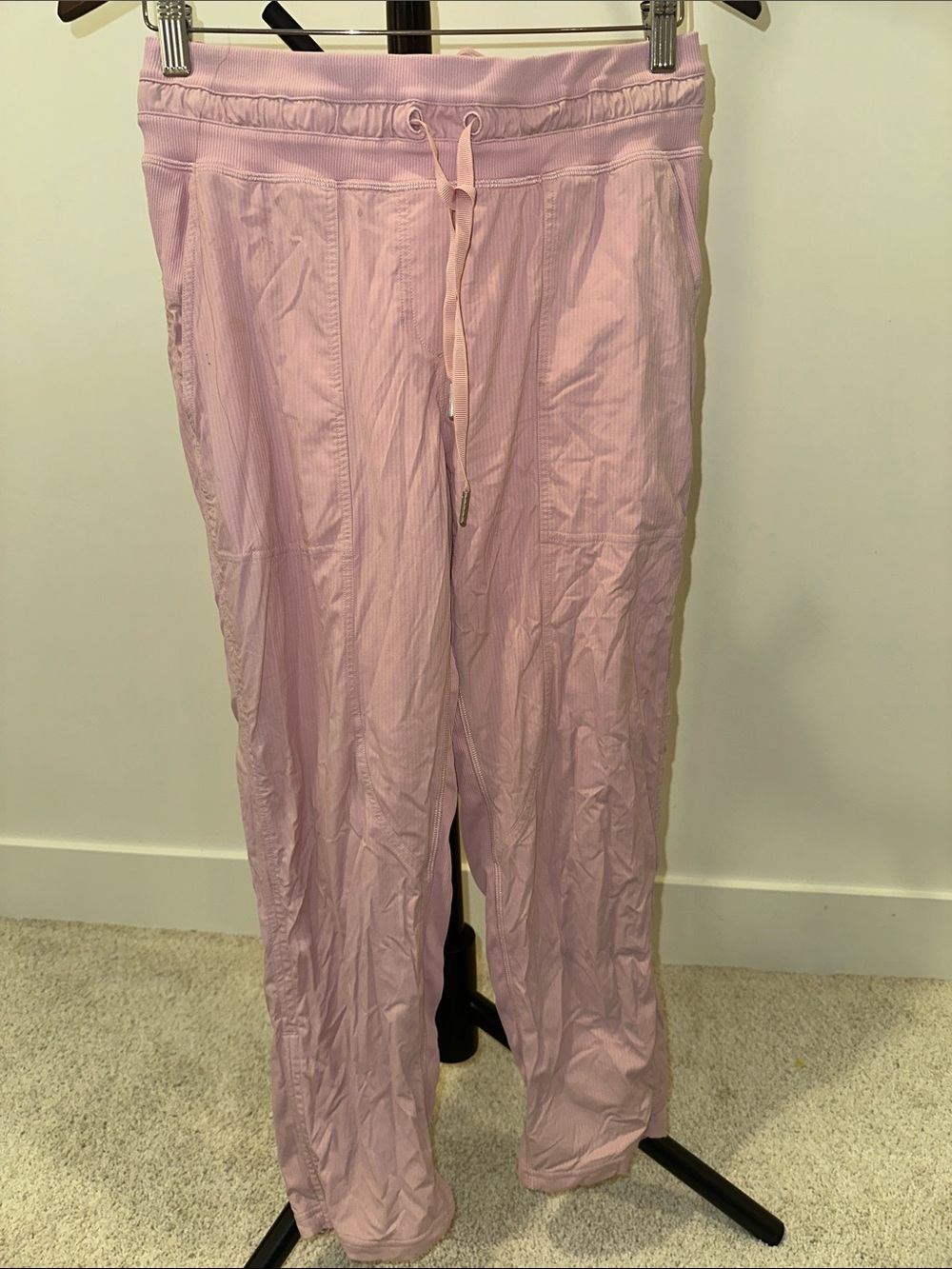 lululemon athletica Light Pink Drawstring Joggers